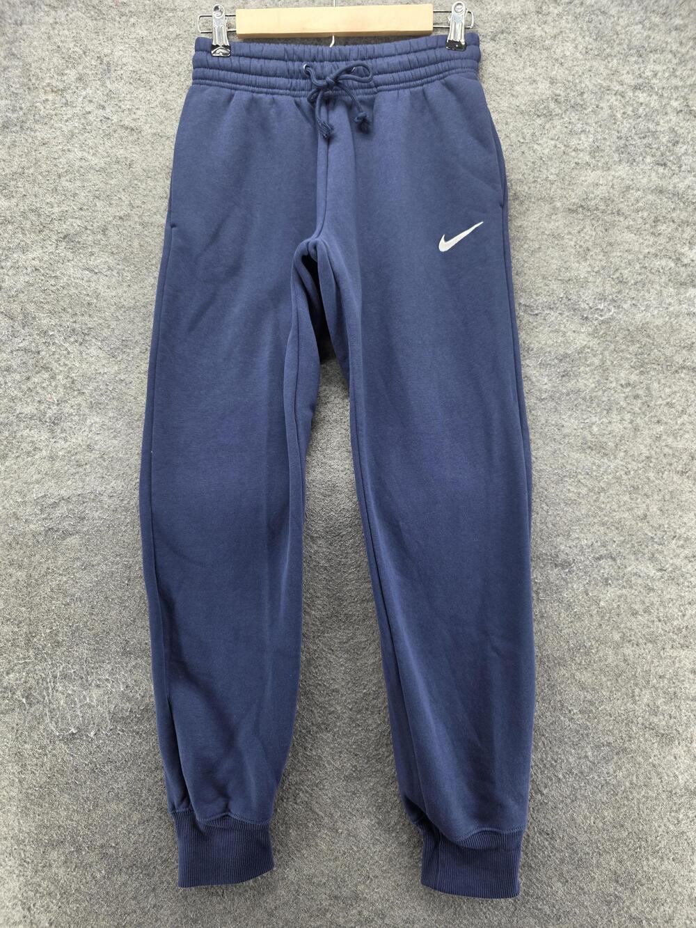 Nike Pants Mens XS Blue Jogger Fleece Elastic Waist Pockets FZ7626-410